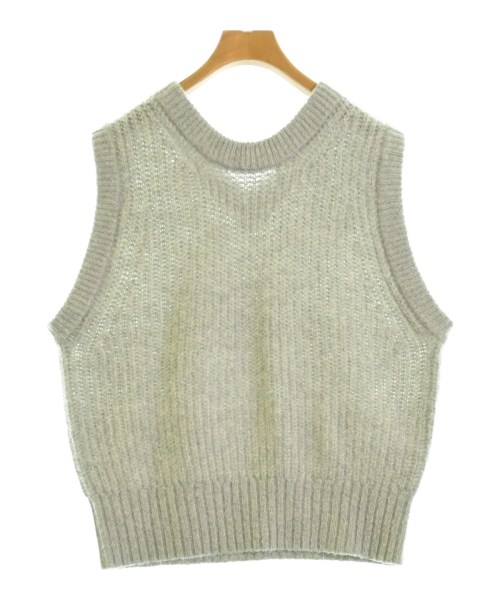 green label relaxing（グリーンレーベルリラクシング）ベスト/ノースリーブ グレー サイズ:F レディース/2200676035032