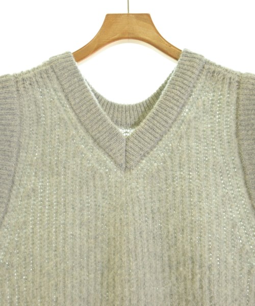 green label relaxing（グリーンレーベルリラクシング）ベスト/ノースリーブ グレー サイズ:F レディース/2200676035032