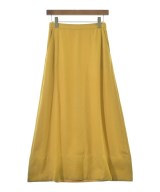 green label relaxing（グリーンレーベルリラクシング）ロング・マキシ丈スカート 黄 サイズ:38(M位) レディース/2200676110081