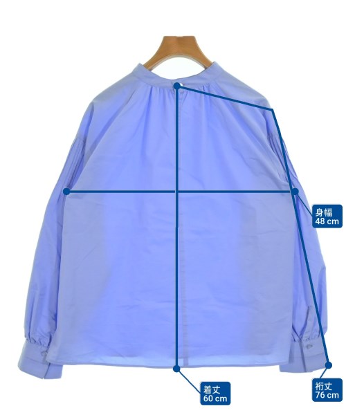 green label relaxing（グリーンレーベルリラクシング）カジュアルシャツ 青 サイズ:F レディース/2200678104019