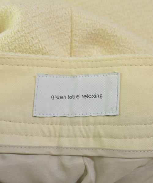 green label relaxing（グリーンレーベルリラクシング）ショートパンツ 白 サイズ:36(S位) レディース/2200674902022