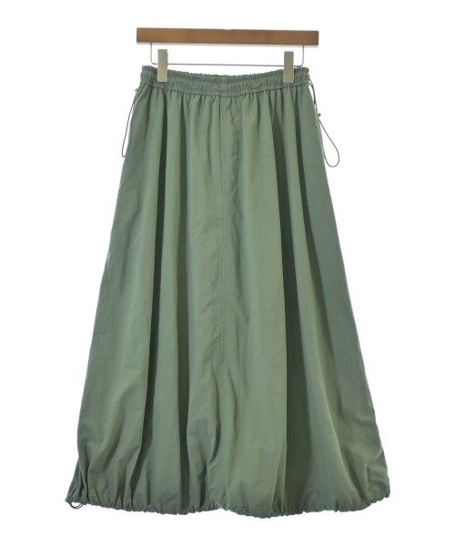 green label relaxing(グリーンレーベルリラクシング)ロング・マキシ丈スカート 緑 サイズ:-(M位)/2200676723090