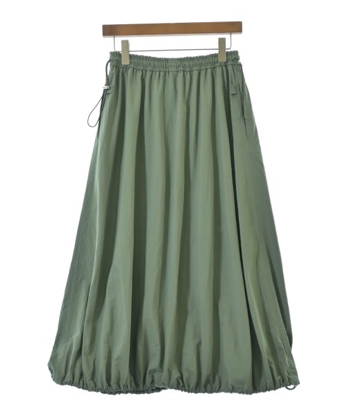 green label relaxing（グリーンレーベルリラクシング）ロング・マキシ丈スカート 緑 サイズ:-(M位) レディース/2200676723090
