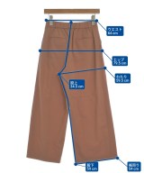 green label relaxing（グリーンレーベルリラクシング）スラックス 茶 サイズ:36(S位) レディース/2200681217034