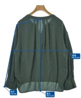 green label relaxing（グリーンレーベルリラクシング）カジュアルシャツ 緑 サイズ:-(M位) レディース/2200681464049