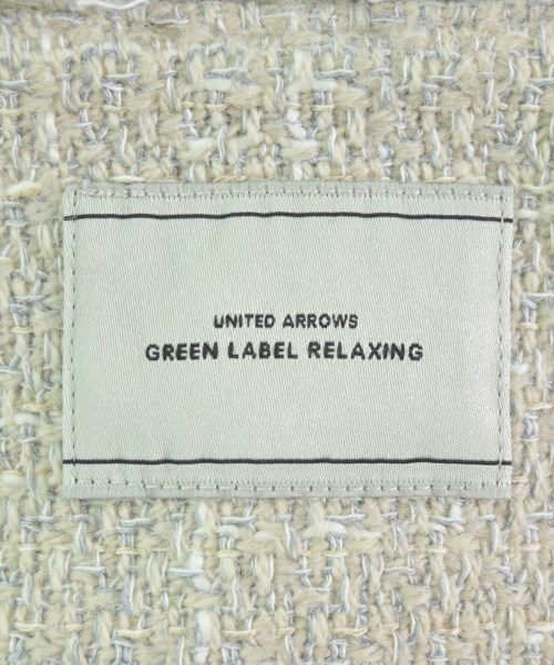 green label relaxing（グリーンレーベルリラクシング）ノーカラージャケット グレー サイズ:F レディース/2200676481082