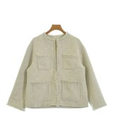 green label relaxing（グリーンレーベルリラクシング）ノーカラージャケット グレー サイズ:F レディース/2200676481082