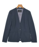 green label relaxing（グリーンレーベルリラクシング）ノーカラージャケット 紺 サイズ:36(S位) レディース/2200676575026