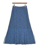 green label relaxing（グリーンレーベルリラクシング）ロング・マキシ丈スカート 青 サイズ:38(M位) レディース/2200677065205