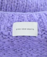 green label relaxing（グリーンレーベルリラクシング）ニット・セーター 紫 サイズ:F レディース/2200677700014
