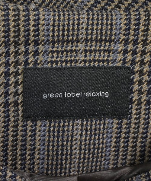 green label relaxing（グリーンレーベルリラクシング）ノーカラージャケット 茶 サイズ:36(S位) レディース/2200677801148