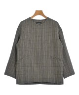 green label relaxing（グリーンレーベルリラクシング）ノーカラージャケット 茶 サイズ:36(S位) レディース/2200677801148