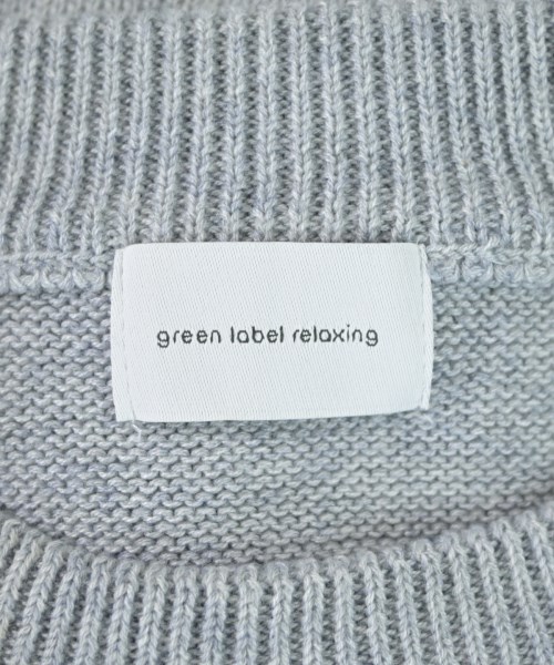 green label relaxing（グリーンレーベルリラクシング）ニット・セーター グレー サイズ:F レディース/2200685020029
