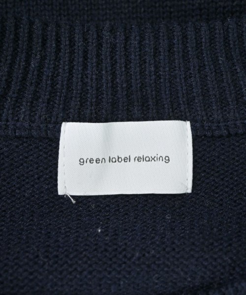 green label relaxing（グリーンレーベルリラクシング）ニット・セーター 紺 サイズ:F レディース/2200685020036