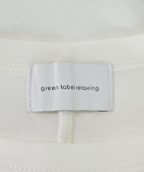 green label relaxing（グリーンレーベルリラクシング）Tシャツ・カットソー 白 サイズ:F レディース/2200685020081