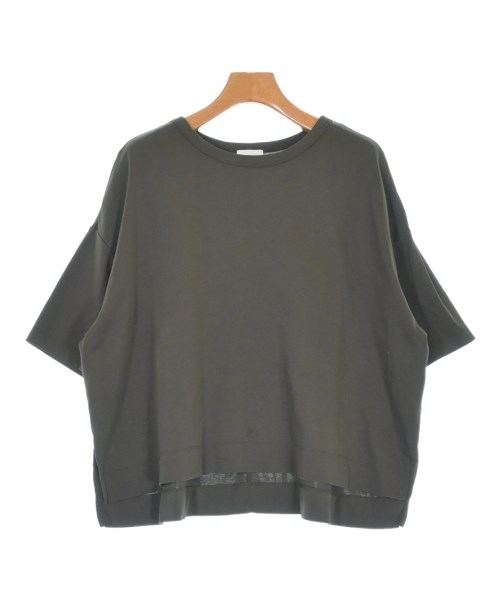 green label relaxing（グリーンレーベルリラクシング）Tシャツ・カットソー カーキ サイズ:F レディース/2200685020098
