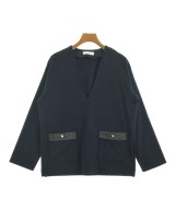 green label relaxing（グリーンレーベルリラクシング）ブラウス 紺 サイズ:F レディース/2200689873041