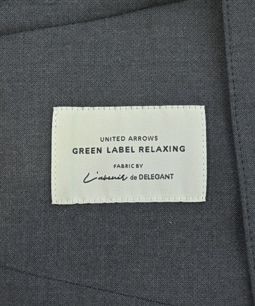 green label relaxing（グリーンレーベルリラクシング）ノーカラージャケット グレー サイズ:34(XS位) レディース/2200689945021