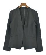 green label relaxing（グリーンレーベルリラクシング）ノーカラージャケット グレー サイズ:34(XS位) レディース/2200689945021
