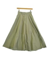 green label relaxing（グリーンレーベルリラクシング）ロング・マキシ丈スカート カーキ サイズ:36(S位) レディース/2200691121055