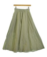 green label relaxing（グリーンレーベルリラクシング）ロング・マキシ丈スカート カーキ サイズ:36(S位) レディース/2200691121055
