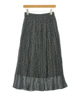 green label relaxing（グリーンレーベルリラクシング）ロング・マキシ丈スカート 黒 サイズ:F レディース/2200691654034