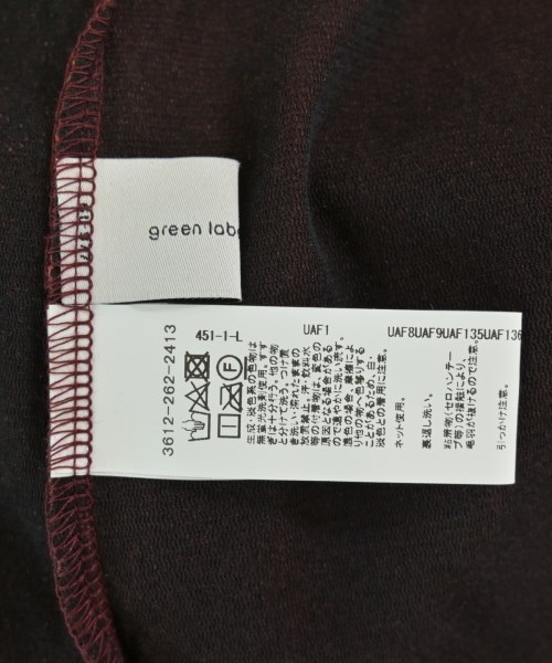 green label relaxing（グリーンレーベルリラクシング）Tシャツ・カットソー 茶 サイズ:-(L位) レディース/2200688952228
