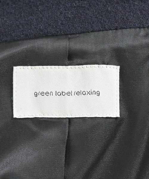 green label relaxing（グリーンレーベルリラクシング）チェスターコート 紺 サイズ:38(M位) レディース/2200689194023