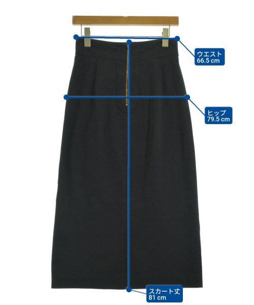 green label relaxing（グリーンレーベルリラクシング）ロング・マキシ丈スカート 黒 サイズ:38(M位) レディース/2200689194092