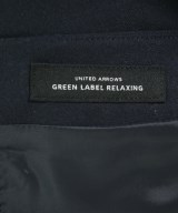 green label relaxing（グリーンレーベルリラクシング）ひざ丈スカート 紺 サイズ:42(L位) レディース/2200689194153