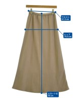 green label relaxing（グリーンレーベルリラクシング）ロング・マキシ丈スカート ベージュ サイズ:-(M位) レディース/2200691124094