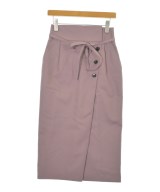 green label relaxing（グリーンレーベルリラクシング）ロング・マキシ丈スカート ピンク サイズ:36(S位) レディース/2200686304180