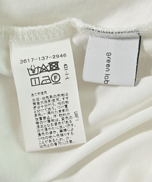 green label relaxing（グリーンレーベルリラクシング）Tシャツ・カットソー 白 サイズ:F レディース/2200686797074