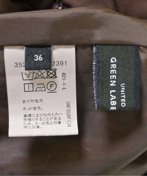 green label relaxing（グリーンレーベルリラクシング）ロング・マキシ丈スカート 茶 サイズ:36(S位) レディース/2200691438030