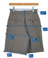 green label relaxing（グリーンレーベルリラクシング）ショートパンツ グレー サイズ:36(S位) レディース/2200691754031