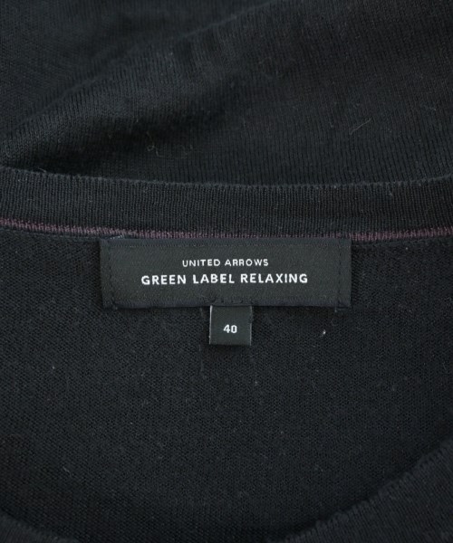 green label relaxing（グリーンレーベルリラクシング）カーディガン 黒 サイズ:40(M位) レディース/2200683524093