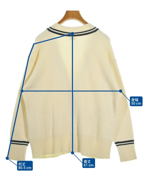 green label relaxing（グリーンレーベルリラクシング）カーディガン 白 サイズ:F レディース/2200688607074