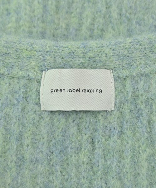 green label relaxing（グリーンレーベルリラクシング）カーディガン 青 サイズ:F レディース/2200692192016