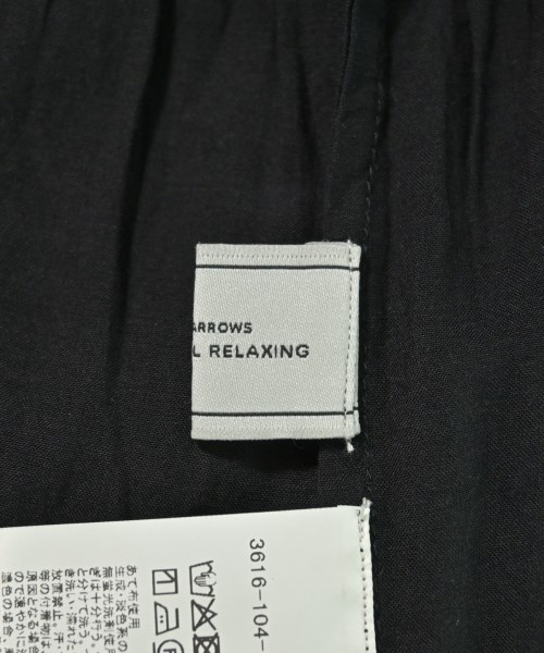 green label relaxing（グリーンレーベルリラクシング）ブラウス 黒 サイズ:F レディース/2200692968635