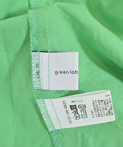 green label relaxing（グリーンレーベルリラクシング）ブラウス 緑 サイズ:-(M位) レディース/2200695358013