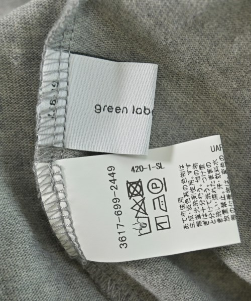 green label relaxing（グリーンレーベルリラクシング）ポロシャツ グレー サイズ:F レディース/2200686049111