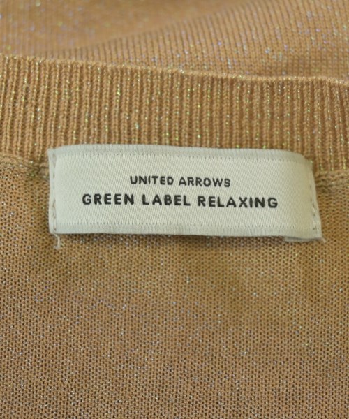 green label relaxing（グリーンレーベルリラクシング）カーディガン ベージュ サイズ:-(M位) レディース/2200690551044