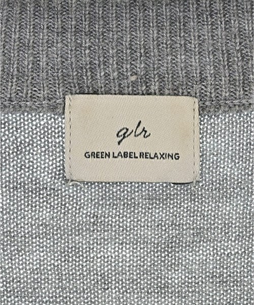 green label relaxing（グリーンレーベルリラクシング）ニット・セーター グレー サイズ:F レディース/2200692685037