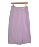 green label relaxing（グリーンレーベルリラクシング）ロング・マキシ丈スカート 紫 サイズ:38(M位) レディース/2200692741016