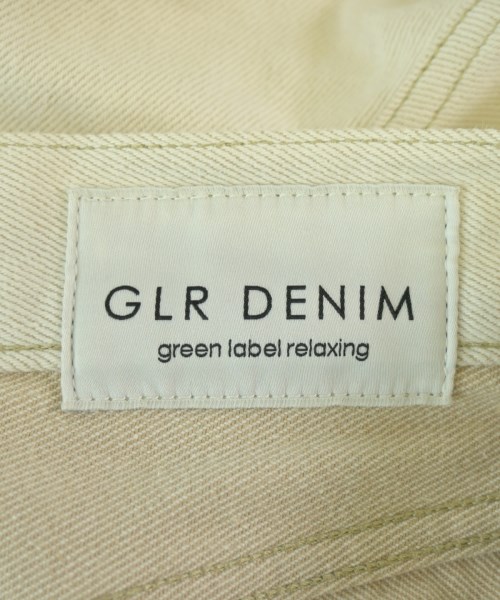 green label relaxing（グリーンレーベルリラクシング）デニムパンツ 白 サイズ:42(L位) レディース/2200688889104