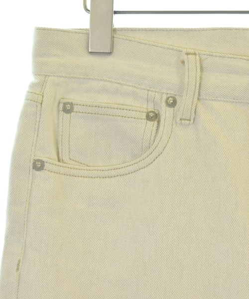 green label relaxing（グリーンレーベルリラクシング）デニムパンツ 白 サイズ:42(L位) レディース/2200688889104