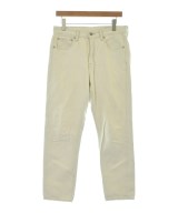 green label relaxing（グリーンレーベルリラクシング）デニムパンツ 白 サイズ:42(L位) レディース/2200688889104