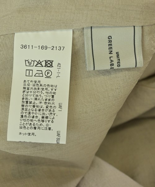 green label relaxing（グリーンレーベルリラクシング）ブラウス 白 サイズ:F レディース/2200693370093