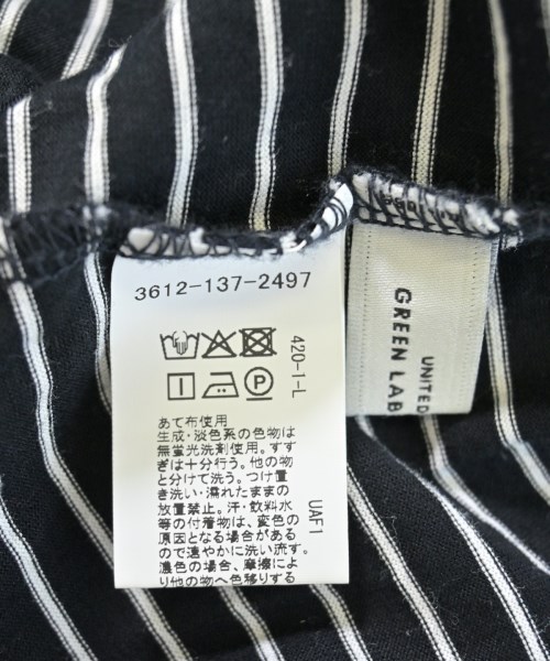 green label relaxing（グリーンレーベルリラクシング）Tシャツ・カットソー 黒 サイズ:F レディース/2200688278069