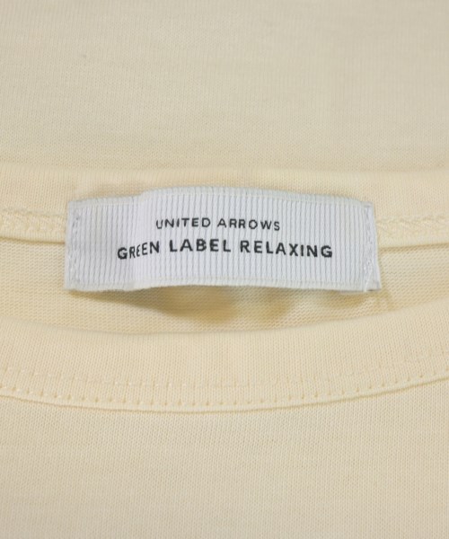 green label relaxing（グリーンレーベルリラクシング）Tシャツ・カットソー 黄 サイズ:F レディース/2200693361084